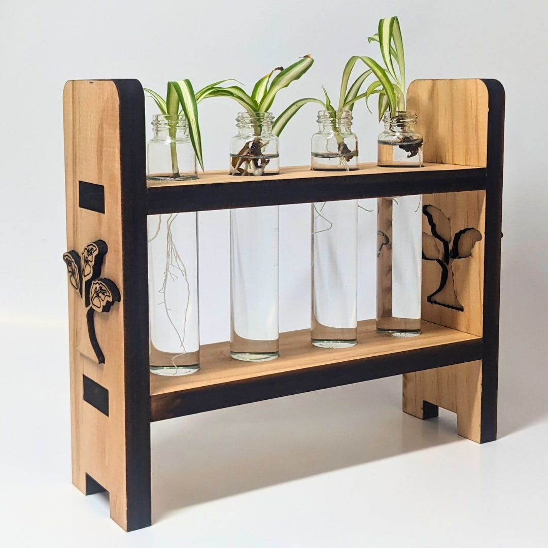Propagation Kit with Wooden Holder